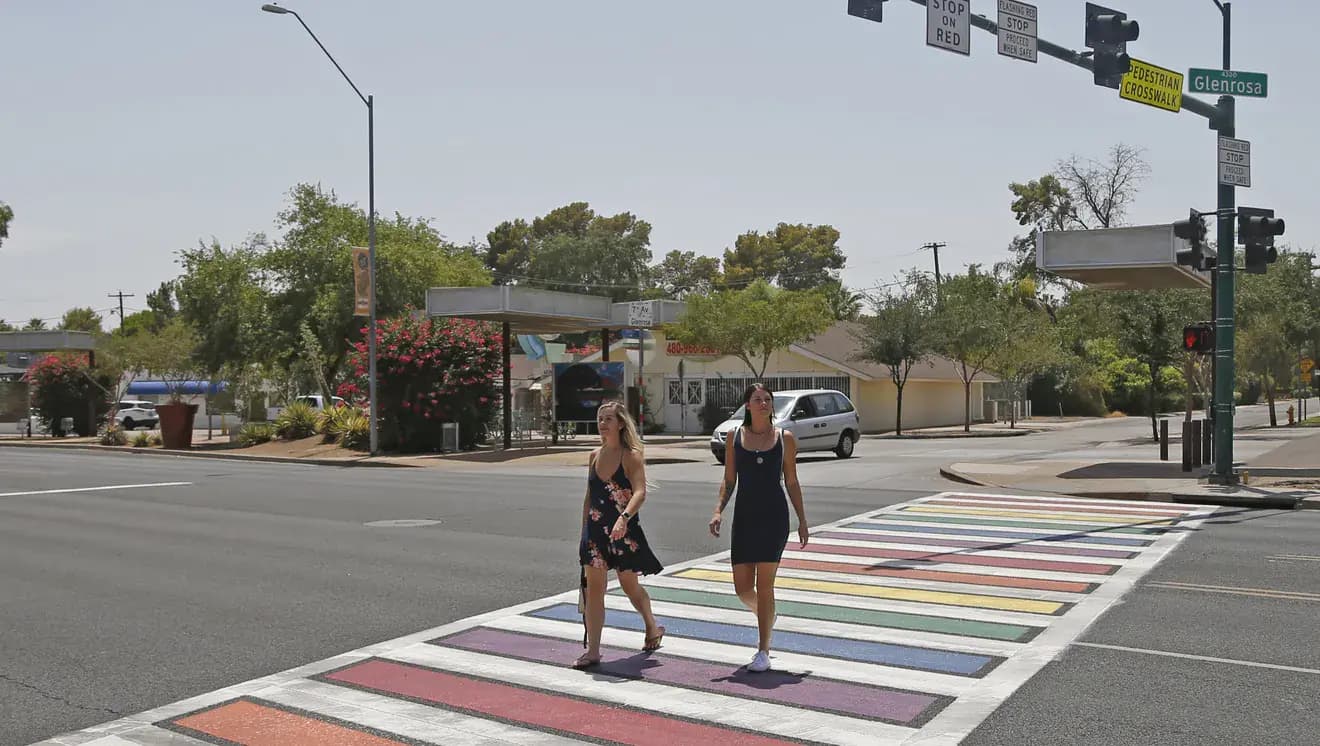 Phoenix Rainbow Crosswalks